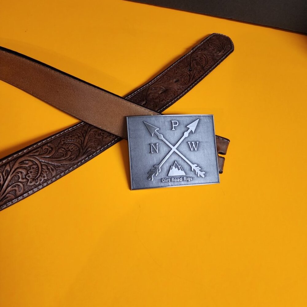PNW Arrows Western Belt Buckle - Picture 3 of 6